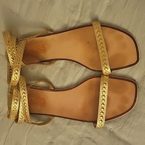 Michael Kors lace around the ankle sandals
